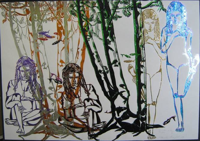 Mädchen unter Birken IV 120 x 85 cm.JPG